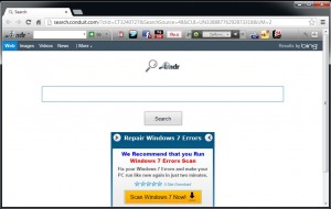 This is a browser infected with adware, notice the toolbars and homepage ads.