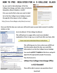 How to Sign Up for 5 College Classes