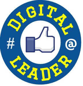 E-Badge that reads "Digital Leader"