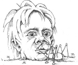 Mike Bukowick caricature copy
