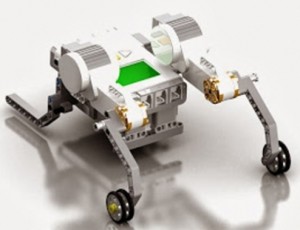 Student Computer 3-D Model of Robot