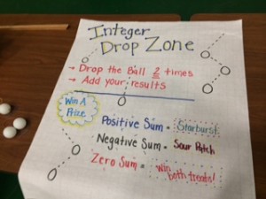 Integer Drop Zone