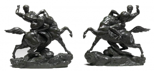 Fig. 3 Barye, Antoine-Louis. Lapith Combating a Centaur. Ca. 1840. Bronze.Smith College Art Museum, Northampton. 
