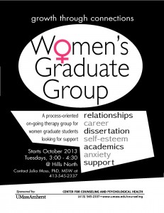 Fall 2013 Women's Graduate Group
