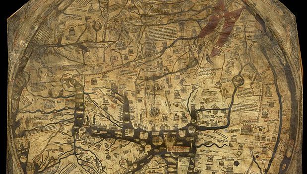 Medieval map shows changing concept of people, cultures and “races”