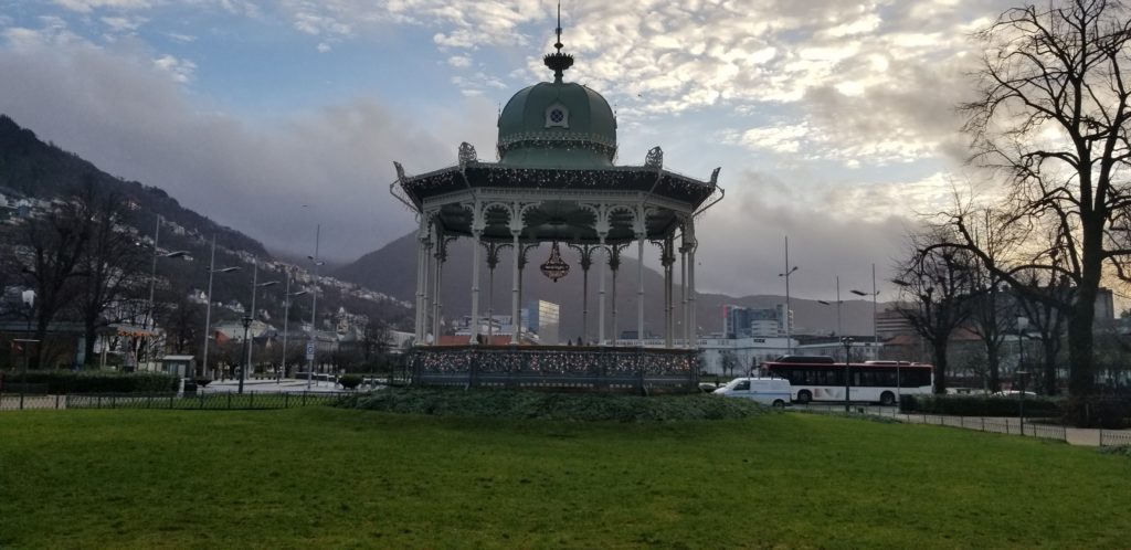 Festplassen Gazebo in Bergen